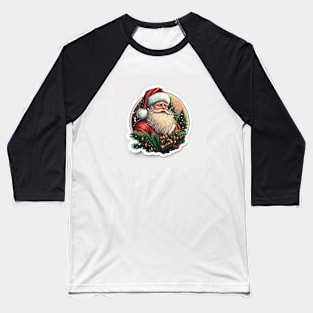 Christmas With Santa! Baseball T-Shirt